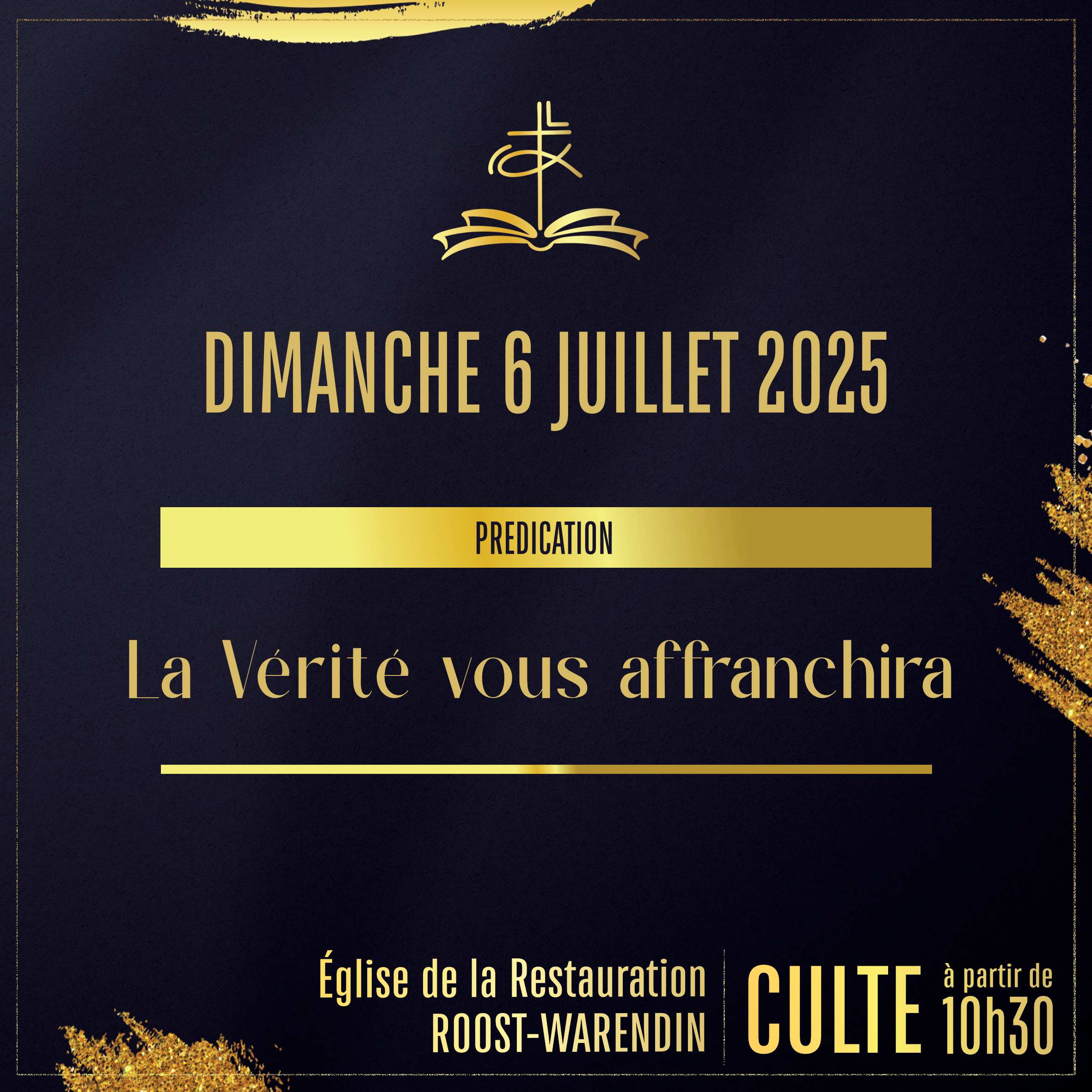 La vérité vous affranchira